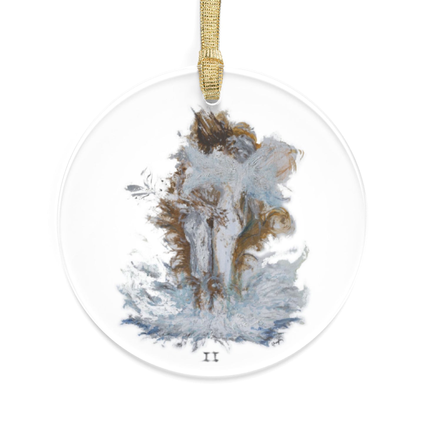 II of Cups Acrylic Ornament