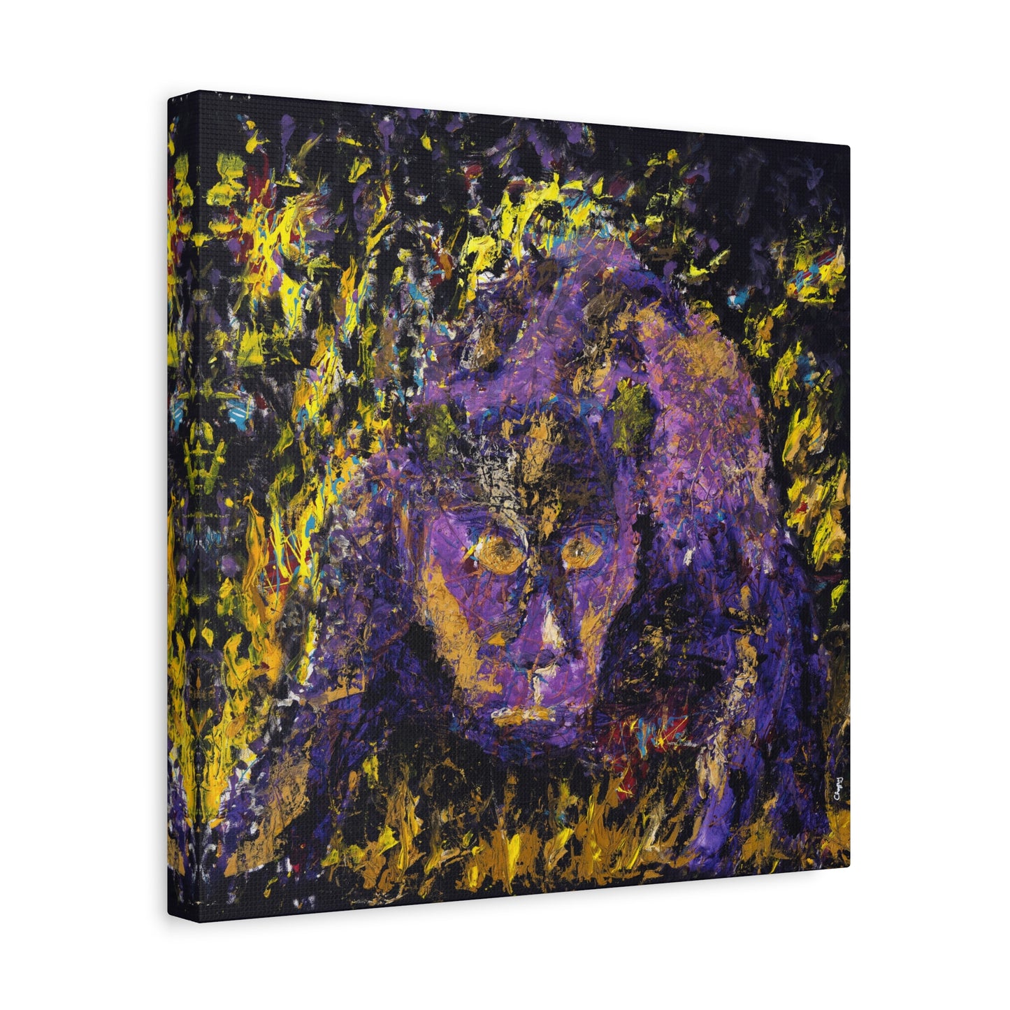 Jaguar, 0.75" Stretched Canvas