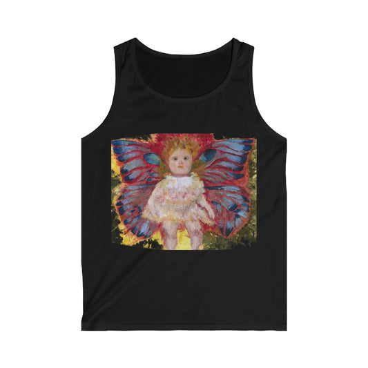 Butterfly Doll - Men's Softstyle Tank Top