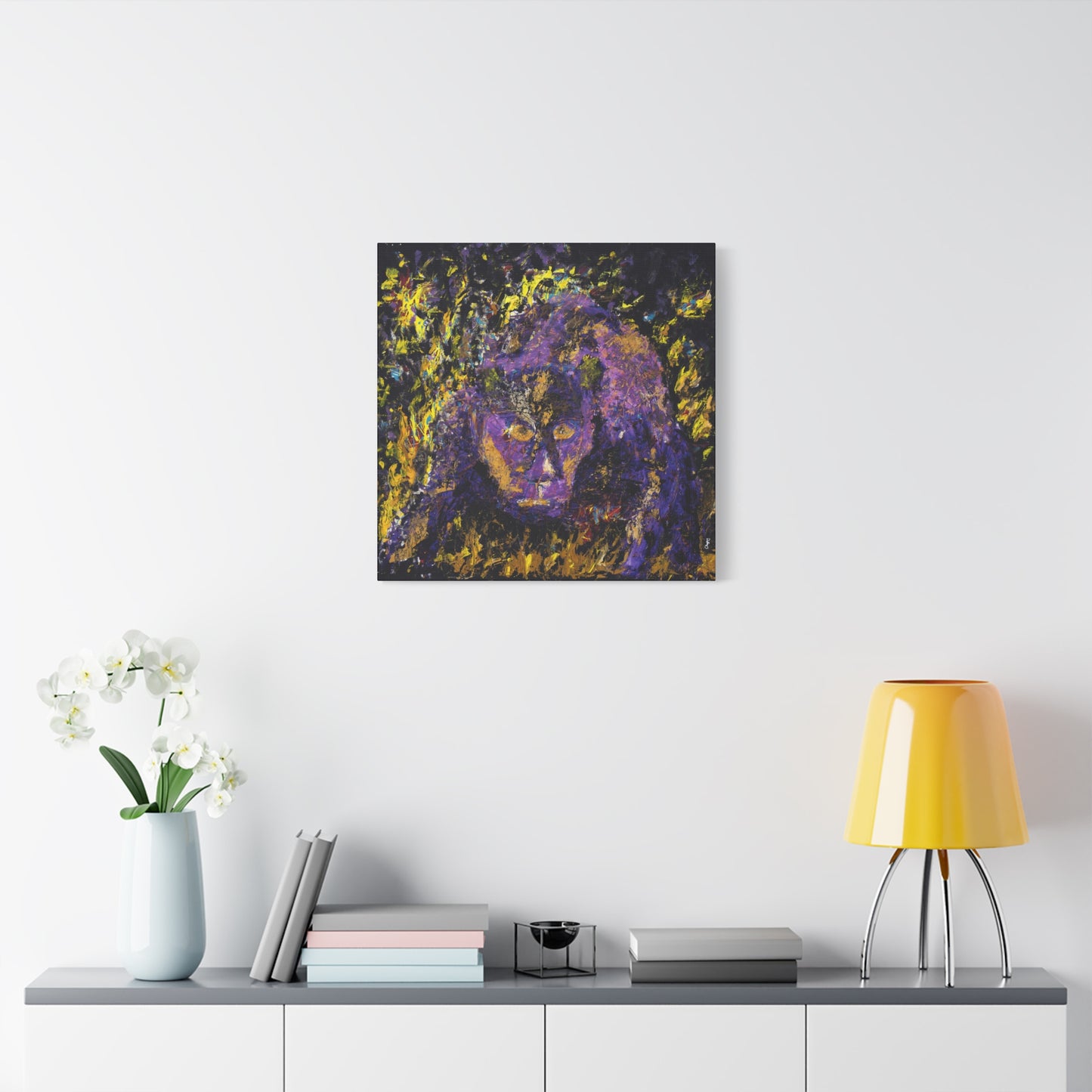 Jaguar, 0.75" Stretched Canvas