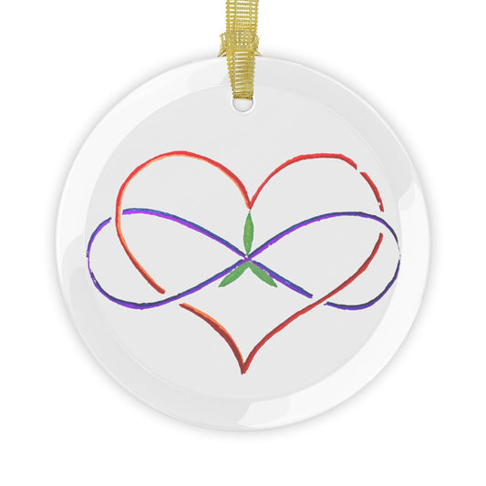 Polyamory - Glass Ornament