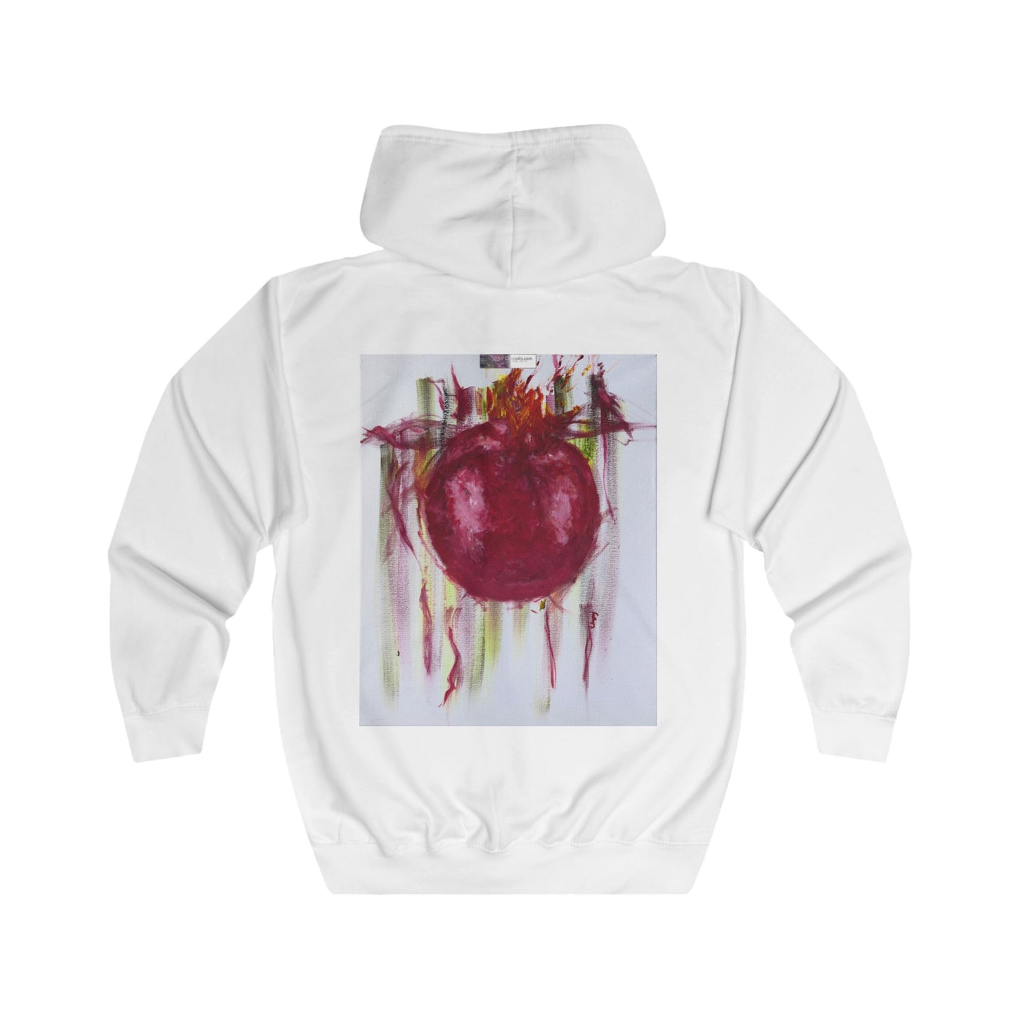 Pomegranate Unisex Full Zip Hoodie