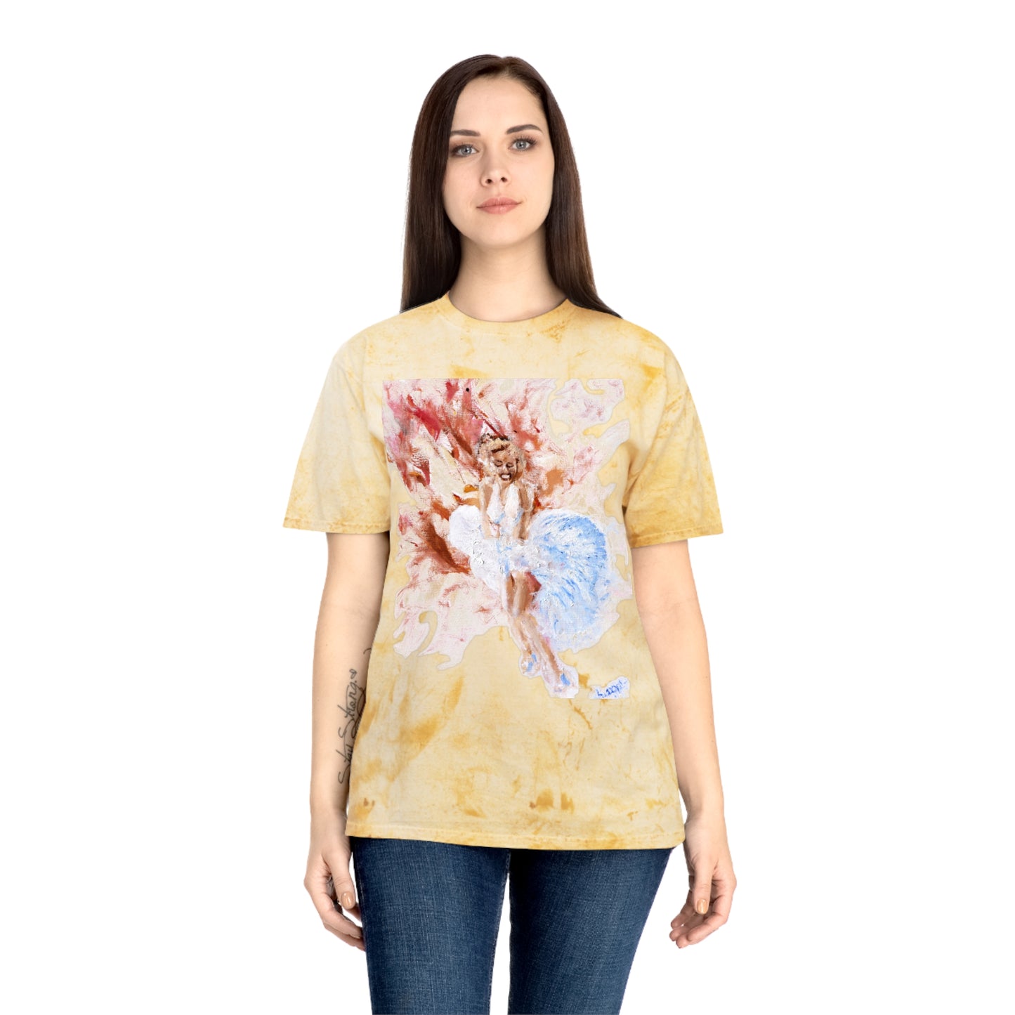 Diva Color Blast Cotton T-Shirt