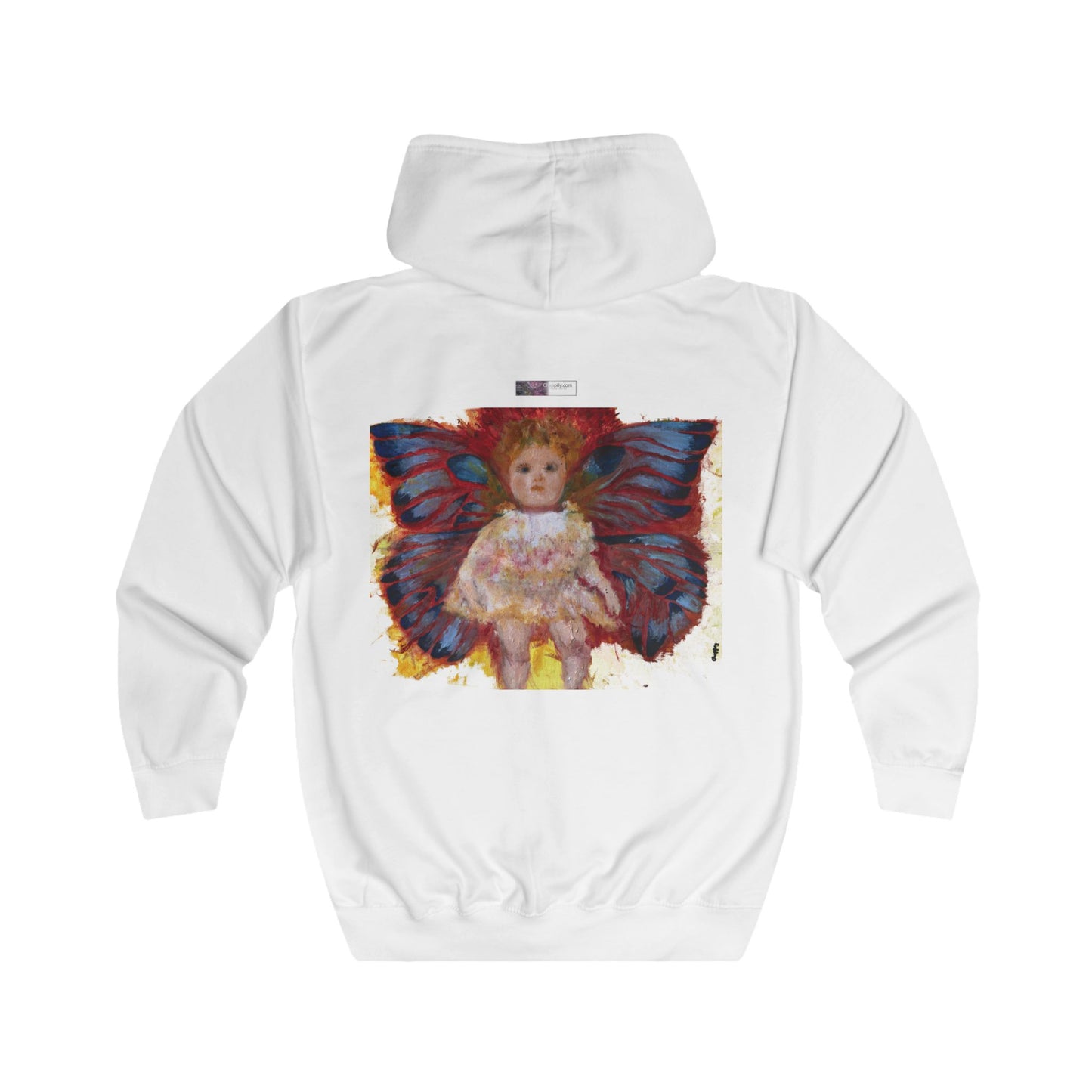 Butterfly Babydoll Unisex Full Zip Hoodie