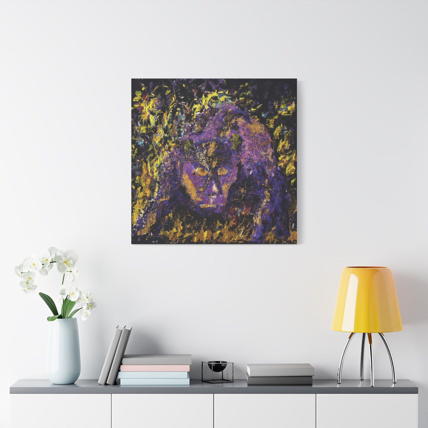 Jaguar - Satin Canvas, Stretched 1.5"