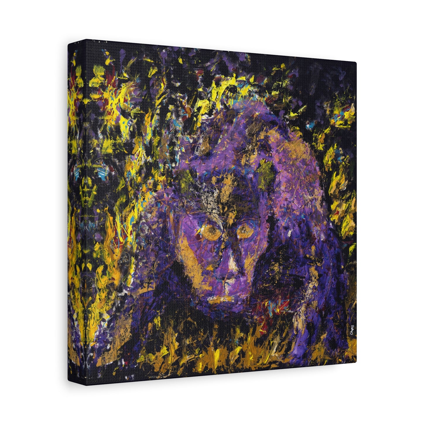 Jaguar, 0.75" Stretched Canvas