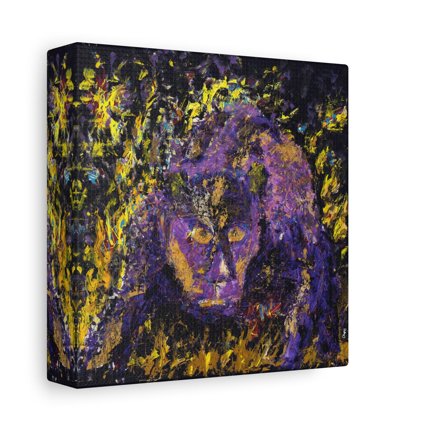 Jaguar, 0.75" Stretched Canvas