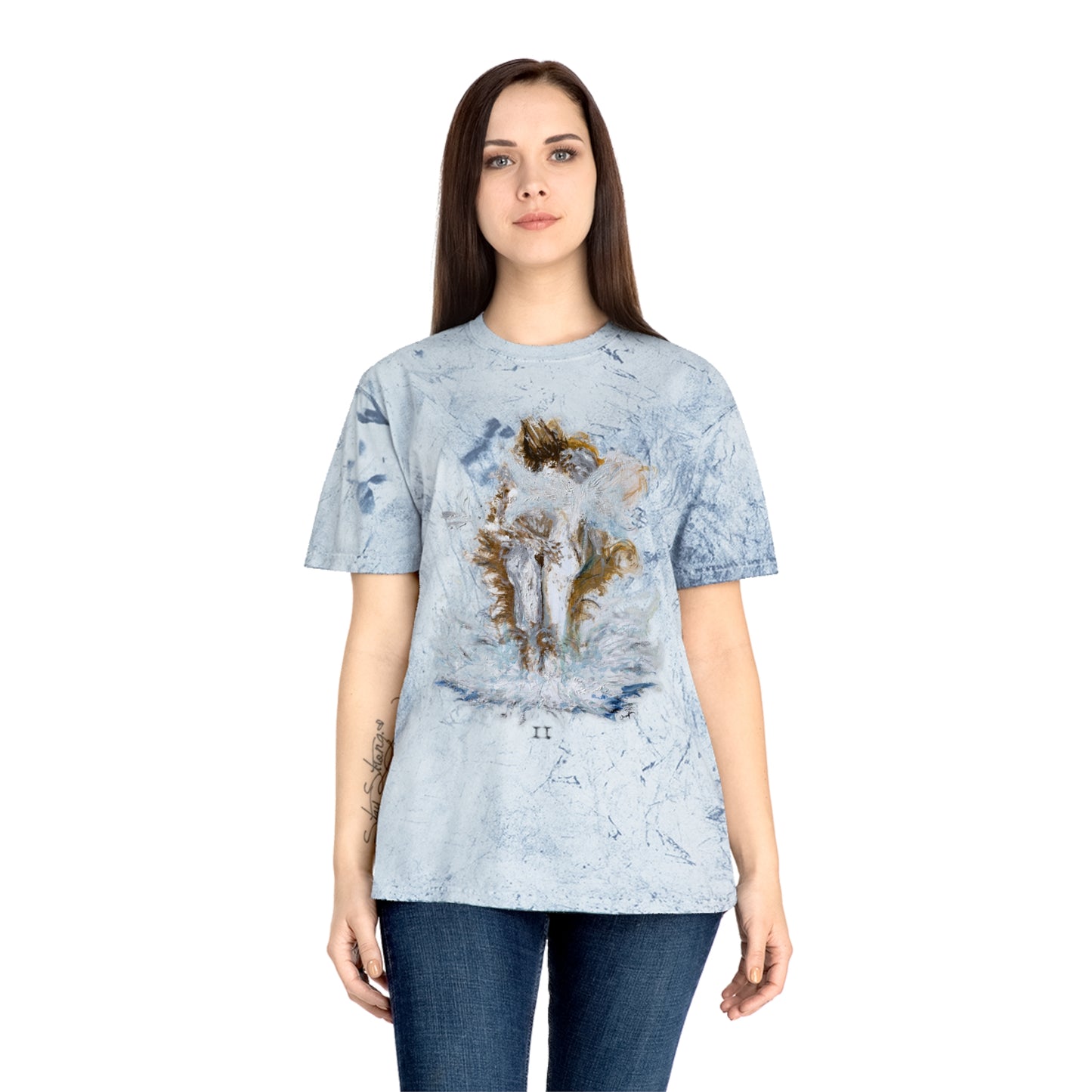 II of Cups Color Blast Cotton T-Shirt